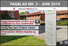 Fagbladet FOA Århus - nr. 2 - juni 2019
